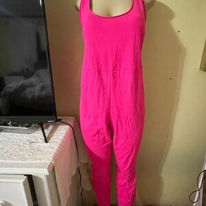 Cacique Fuchsia Sleeveless jumpsuit